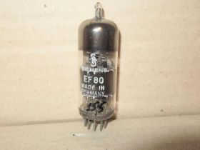 Радіолампи Радиолампы ^/--/^ Радиолампа EF /--/ 80 SIEMENS !!! ТЕСТ ^_^^^ Радіолампа EF /--/ 80 SIEMENS!!! ТЕСТ - фото фото фото