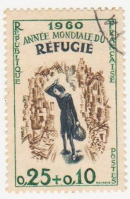 Франція Франция ^/--/^ Франция  1960 г. № 1294 гашеная ^_^^^ Франція 1960 р. No 1294 гашена - фото фото фото