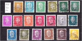 Веймарська республіка Веймарская республика ^/--/^ ZM Германия 1928 г - гаш ^_^^^ ZM Німеччина 1928 г - гаш - фото фото фото