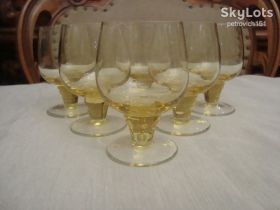 Кухонне начиння, посуд, столове срібло Кухонная утварь, посуда, столовое серебро ^/--/^ Рюмки Набор 6 шт Цветной Хрусталь СССР №838 ^_^^^ Рюмки Набір 6 шт Кольоровий Хрусталь СРСР No 838 - фото фото фото