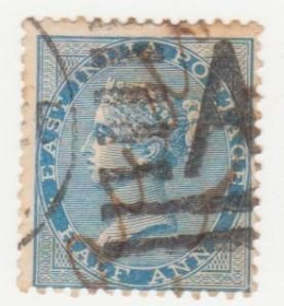 Ефіопія Эфиопия ^/--/^ Индия  1856  г. № 11 гашеная ^_^^^ Індія 1856 р. No 11 гашена - фото фото фото