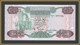 Лівія Ливия ^/--/^ Ливия 1/4 динара 1984 P-47 UNC ^_^^^ Лівія 1/4 динара 1984 P-47 UNC - фото фото фото