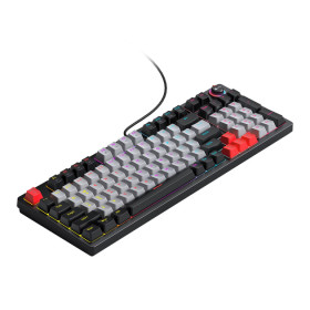 Клавіатури Клавиатуры ^/--/^ Клавіатура провідна механічна JEDEL KL-114 з RGB-підсвічуванням Чорний ^_^^^ Клавиатура ведущая механическая JEDEL KL-114 с RGB-подсветкой Черный - фото фото фото