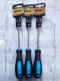 Викрутки Отвертки ^/--/^ Викрутка хрестова магнітна PH /--/ 2 х 125 /--/ мм MASTERTOOL  48-5212 ^_^^^ Выкрутка крестовая Mastertool PH /--/ 2*125 - фото фото фото