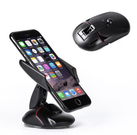 Інше Другое ^/--/^ Универсальный автомобильный держатель Mobile Phone Holder L-617 в форме мыши Черный ^_^^^ Універсальний автомобільний власник Mobile Phone Holder L-617 у формі миші Чорний - фото фото фото