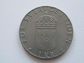 Швеція Швеция ^/--/^ Швеция 1 крона 1981 года #16779 ^_^^^ Швеція 1 крона 1981 року #16779 - фото фото фото