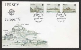 Європа Европа ^/--/^ Джерси 1978 ЕВРОПА ФОРТЫ ЗАМКИ ШЕДЕВРЫ СТАРИННАЯ АРХИТЕКТУРА ЗОДЧЕСТВО ТРАДИЦИИ КПД Mi.177-179 ^_^^^ Джерсі 1978 ЄВРОПА ФОРТИ ЗАМКИ ШЕДЕВРИ СТАРИННА АРХІТЕКТУРА ЗОДНІСТЬ ТРАДИЦІЇ ККД Mi.177-179 - фото фото фото