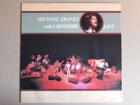 Платівки Пластинки ^/--/^ Michael Franks With Crossfire ‎– Live  (Warner Bros. Records ‎– WB 56 922, Germany) NM-/EX+ ^_^^^ Michael Franks With Crossfire – Live (Warner Bros. Records – WB 56 922, Germany) NM-/EX+ - фото фото фото