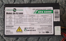 Блоки живлення Блоки питания ^/--/^ Блок живлення Green Vision GV-PS S /--/ 400 400 W Тест ОК ^_^^^ Блок питания Green Vision GV-PS S /--/ 400 400 W Тест ОК - фото фото фото