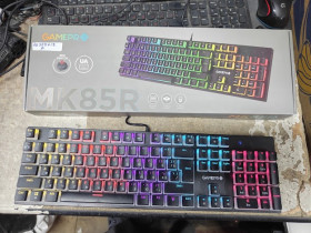 Клавіатури Клавиатуры ^/--/^ Игровая клавиатура с подсветкой RGB GamePro MK /--/ 85 /--/ R Red Switch USB № 26300719 ^_^^^ Ігрова клавіатура з підсвіткою RGB GamePro MK /--/ 85 /--/ R Red Switch USB No 26300719 - фото фото фото