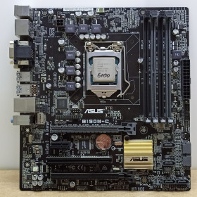 Комплекти для апгрейда Комплекты для апгрейда ^/--/^ Комплект  Asus Prime B /--/ 150 /--/ M-C    (s /--/ 1151) + Core i /--/ 3-6100 код.М /--/ 3853 ^_^^^ Комплект мат.плата Asus Prime B /--/ 150 /--/ M-C (s /--/ 1151)+Core i /--/ 3-6100+кулер код. М /--/ 3853 - фото фото фото