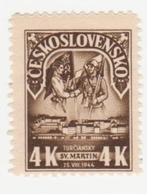Чехословаччина Чехословакия ^/--/^ Чехословакия 1945 г №  453 ** ^_^^^ Чехословаччина 1945 р No 453 ** - фото фото фото