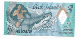 Австралія і Океанія Австралия и Океания ^/--/^ COOK ISLANDS Кука острови 3 долари 2021 UNC Пластик 3 1 444 2 ^_^^^ COOK ISLANDS Кука острови 3 доларі 2021 UNC Пластик 3 1 444 2 - фото фото фото