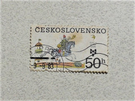 Чехословаччина Чехословакия ^/--/^ Поштова марка Чехословаччина 1983 рік ^_^^^ Почтовая марка Чехословакия 1983 год - фото фото фото