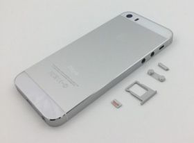 Корпуса на iPhone Корпуса на iPhone ^/--/^ Задняя крышка / Корпус iPhone 5 /--/ S silver ^_^^^ Задня кришка / Корпус iPhone 5 /--/ S silver - фото фото фото