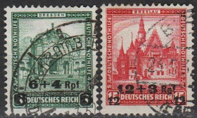 Веймарська республіка Веймарская республика ^/--/^ 1932 - Німеччина - Зимова допомога - Архітектура - Надруки Mi.463-64 _ПОВНА _28,0 € ^_^^^ 1932 - Германия - Зимняя помощь - Архитектура - Надруки Mi.463-64 _ПОВНА _28,0 € - фото фото фото