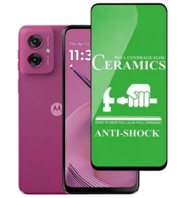 Чохли, бампера Чехлы, бампера ^/--/^ Захисне скло-плівка Fiji Ceramics для Motorola G /--/ 55 повна проклейка чорний ^_^^^ Защитное стекло-пленка Fiji Ceramics для Motorola G /--/ 55 полная проклейка черный - фото фото фото