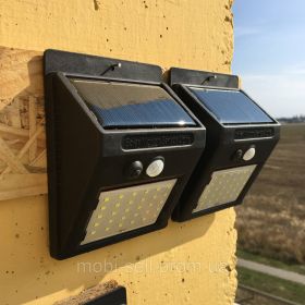 Інші аксесуари та комплектуючі Другие аксессуары и комплектующие ^/--/^ 2 шт. Солнечные 30 /--/ LED светильники Solar Light с датчиком движения и освещения ^_^^^ 2 шт. Сонячні 30 /--/ LED світильники Solar Light з датчиком руху і освітлення - фото фото фото