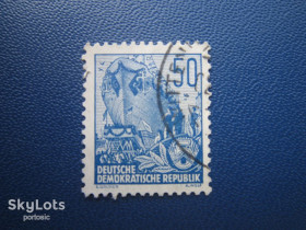 НДР, ФРН ГДР, ФРГ ^/--/^ Марка Німеччина НДР 1955 стандарт транспорт флот корабль 50 пф гаш ^_^^^ Марка Германия ГДР 1955 стандарт транспорт флот корабль 50 пф гаш - фото фото фото