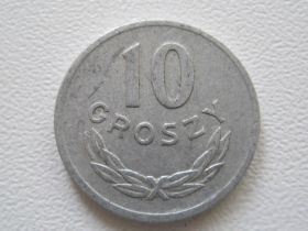 - року - года ^/--/^ Польша 10 грошей 1973 года MW #14614 ^_^^^ Польща 10 грошей 1973 MW # 14614 - фото фото фото
