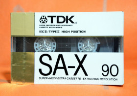 Касети Кассеты ^/--/^ Аудио кассета TDK SA X 90 Япония 1988 запечатана TYPE II EU market ^_^^^ Аудіо касета TDK SA X 90 Японія 1988 запечатана TYPE II EU market - фото фото фото