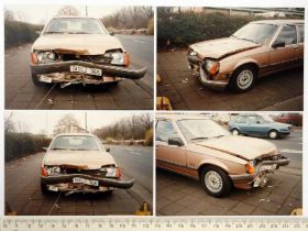 Листи, фото Письма, фото ^/--/^ Фото Авто Opel Rekord після ДТП 4 штуки 1980-ті Німеччина ^_^^^ Авто Opel Rekord после ДТП 4 шт 1980 /--/ е Germany - фото фото фото