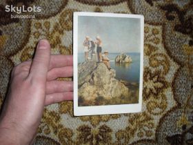 СРСР СССР ^/--/^ Юные пионеры в Артеке. Фото В.Тюккеля 1957 /--/ г. ^_^^^ Юні піонери в Артеку. Фото В. Тюккеля 1957 /--/ р. - фото фото фото