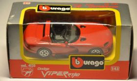 : Закордонні : Зарубежные ^/--/^ DODGE VIPER RT/10  BURAGO  1:43 ^_^^^ DODGE VIPER RT/10 BURAGO 1:43 - фото фото фото