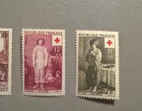 Франція Франция ^/--/^ Франция Искусство 1956 ^_^^^ Франція Мистецтво 1956 - фото фото фото