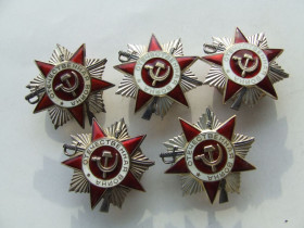СРСР СССР ^/--/^ Орден ВВВ-2.степені -5 од.№ 3096777.3210147.3346907.3405295.3763472.юбілейки 1985 рр. наг ^_^^^ Орден ВВВ-2.степени -5 ед. No 3096777.3210147.3346907.3405295.3763472.юбилейки 1985 гг. наг - фото фото фото