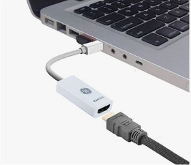 Інші комплектуючі Другие комплектующие ^/--/^ GE Mini DisplayPort Thunderbolt to HDMI Adapter, Compatible with Apple iMac, MacBook and PC, Supports Full HD 1080 /--/ P and 4 /--/ K Ultra HD, White, ^_^^^ GE Mini Display Port Thunderbolt to HDMI Adapter, Compatible with Apple iMac, MacBook and PC, Supports Full HD 1080 /--/ P and 4 /--/ K Ultra HD, White, - фото фото фото
