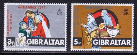 Малі Держави Європи Малые Государства Европы ^/--/^ ZM Гибралтар 1971 г MNH - Рождество - ^_^^^ ZM Гібралтар 1971 р MNH - Різдво - фото фото фото