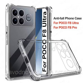 Чохли, бампера Чехлы, бампера ^/--/^ Xiaomi Poco F /--/ 8 Ultra Чехол защита камери + углы (прозрачный) ^_^^^ Xiaomi Poco F /--/ 8 Ultra Чехол захист камери + кути - фото фото фото