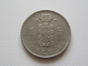 Бельгія Бельгия ^/--/^ Бельгия 1 франк 1952 года BELGIE 25418 ^_^^^ Бельгія 1 франк 1952 BELGIE 25418 - фото фото фото