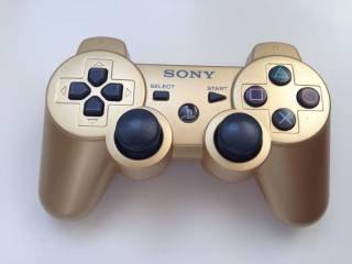 Джойстики, маніпулятори Джойстики, манипуляторы ^/--/^ Sony PlayStation 3 DualShock Gold Elite-Original - фото фото фото