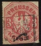 Веймарська республіка Веймарская республика ^/--/^ Германия   1867 г. № 24 гашеная ^_^^^ Німеччина 1867 р. No 24 гашена - фото фото фото