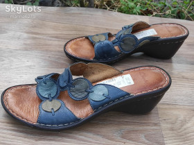 Шльопанці Шлепанцы ^/--/^ Шкіряні шльопанці  Clarks р 38 ^_^^^ Кожаные шлепанцы Clarks р 38 - фото фото фото