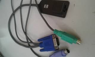 Адаптери Адаптеры ^/--/^ Адаптер HP KVM CAT /--/ 5 PS/2 Interface Adapter 262588-B /--/ 21 286597-001 396632-001 - фото фото фото