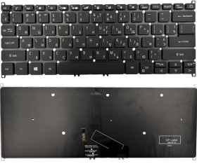 Клавіатури Клавиатуры ^/--/^ Клавиатура для ноутбука Acer Swift 5 SF /--/ 514-52 SF /--/ 514-54 Swift 3 SF /--/ 314-42 SF /--/ 314-59 Прямой Enter подсве ^_^^^ Клавіатура Acer Swift 5 SF /--/ 514-52 SF /--/ 314-59 без рамки прямого Enter підсвічування Original PRC (NK.I /--/ 131313.0 /--/ W - фото фото фото
