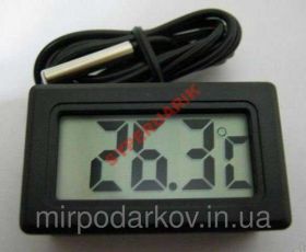  ^/--/^ Цифровой LCD термометр с выносным датчиком ^_^^^ Цифровий LCD термометр з виносним датчиком - фото фото фото