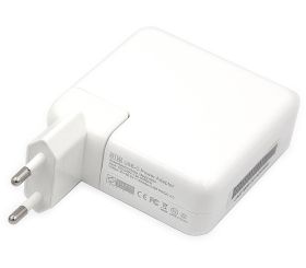 Адаптери живлення Адаптеры питания ^/--/^ Блок питания для ноутбуков PowerPlant APPLE 220 /--/ V, 20 /--/ V 61 /--/ W (USB Type-C) - фото фото фото