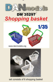 Інше Другое ^/--/^ Danmodel 35297 - корзина торговая для магазинов. Набор 6 шт. смола печать 3 /--/ D. 1/35 ^_^^^ Danmodel 35297 - кошик торговий для магазинів. Набір 6 шт. смола печатка 3 /--/ D. 1/35 - фото фото фото