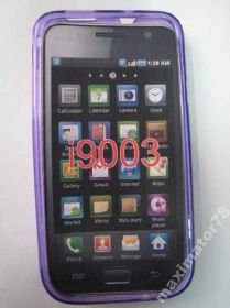 Чохли, бампера Чехлы, бампера ^/--/^ СИЛИКОН ЧЕХОЛ SAMSUNG I /--/ 9003 + ЗАЩИТНАЯ ПЛЕНКА фиол ^_^^^ СИЛІКОН ЧЕХОЛ SAMSUNG I /--/ 9003 + ЗАХИСТНА ПЛІНКА фіол - фото фото фото