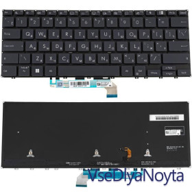 Клавіатури Клавиатуры ^/--/^ Клавиатура для ноутбука ASUS (B /--/ 3302 series) rus, black, без фрейма ^_^^^ Клавіатура для ноутбука ASUS (B /--/ 3302 series) rus, black, без фрейму - фото фото фото