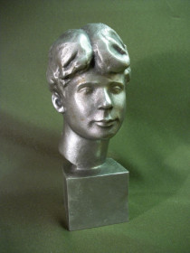Статуетки, Скульптури, Фігурки, Фарфор Статуэтки, Скульптуры, Фигурки, Фарфор ^/--/^ 3 /--/ Д /--/ 258 Бюст Сергей Есенин, СССР, металл. Высота 15 см, вес 732 гр ^_^^^ 3 /--/ Д /--/ 258 Бюст Сергій Єсенін, СРСР, метал. Висота 15 см, вага 732 гр - фото фото фото