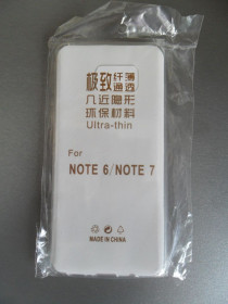 Чохли, бампера Чехлы, бампера ^/--/^ Чехол для Samsung Galaxy Note 6 Note 7 Прозрачный силикон ^_^^^ Чехол для Samsung Galaxy Note 6 Note 7 Прозорий силікон - фото фото фото