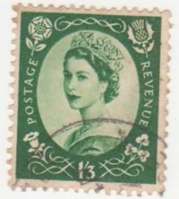 Великобританія Великобритания ^/--/^ Англия   1952 г..№ 272 гашеная ^_^^^ Англія 1952 р. No 272 гашена - фото фото фото