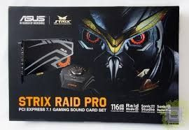 Звукові карти Звуковые карты ^/--/^ Звуковая карта ASUS Strix RAID PRO PCI-E ^_^^^ Звукова карта ASUS Strix RAID PRO PCI-E - фото фото фото
