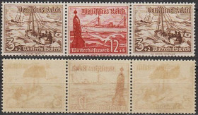 Третій Рейх (-) Третий Рейх (-) ^/--/^ 1937 - Рейх - Зимова допомога - Кораблі W 132 Mi.651 656 651 * ^_^^^ 1937 — Рейх — Зимняя помощь — Корабли W 132 Mi.651 656 651* - фото фото фото