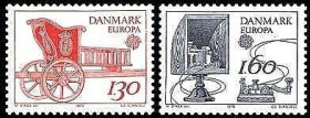 Інше Другое ^/--/^ Дания Почта и телекоммуникации Европа СЕПТ 1979 ^_^^^ Данія Пошта і телекомунікації Європа СЕПТ 1979 - фото фото фото